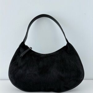 Elegant Italian Black Women's Hand Bag